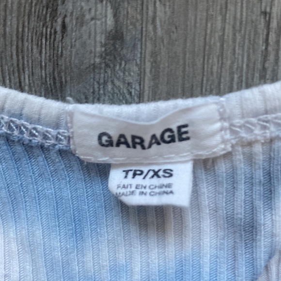 Cropped tie dye tank from Garage. - Picture 3 of 3